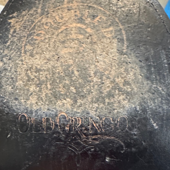 Old Gringo Burgundy Embroidered Ankle Boots - Picture 6 of 8